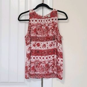 LOFT Floral Blouse Tank